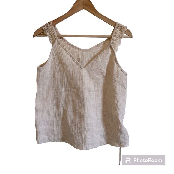 Shein women’s tank top xs NWT‎ tan - Picture 1 of 7